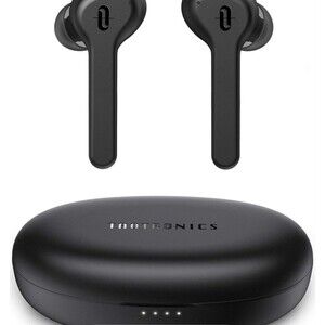 Taotronics Soundliberty 53 Bluetooth Headphones True Wireless Stero–Black NIB